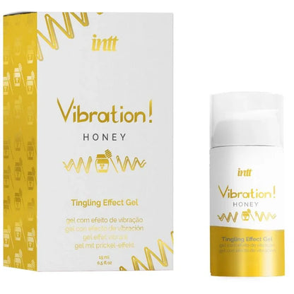Intt – Gel Vibrateur Liquide au Miel Puissant Stimulant Intime 15 ml