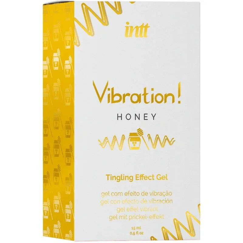 Intt – Gel Vibrateur Liquide au Miel Puissant Stimulant Intime 15 ml