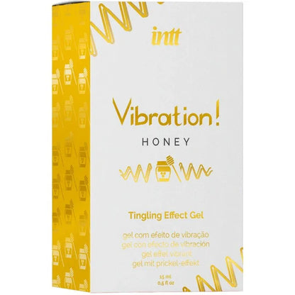 Intt – Gel Vibrateur Liquide au Miel Puissant Stimulant Intime 15 ml