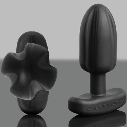 ELECTRASTIM - ANAL PLUG TARTARE QUADRIPOLAR SILICONE BLACK
