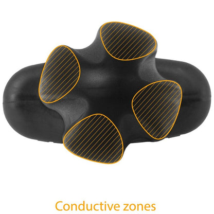 ELECTRASTIM - ANAL PLUG TARTARE QUADRIPOLAR SILICONE BLACK