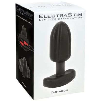 Electrastim – Plug Anal Tartare Quadripolar Silicone Noir