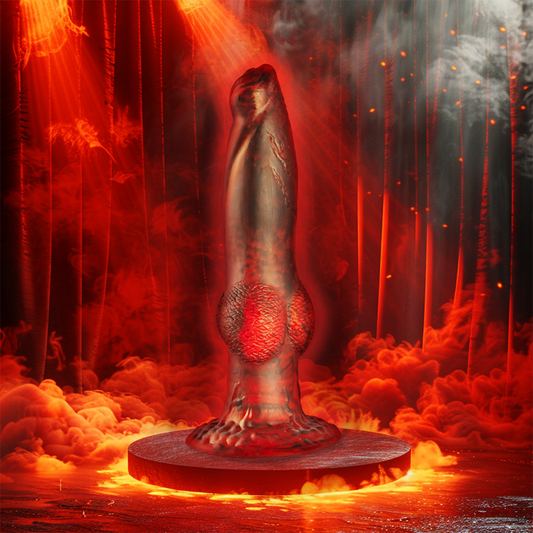 EPIC - DILDO PROMETHEUS FLAME TITAN CON CONTROL REMOTO RECARGABLE