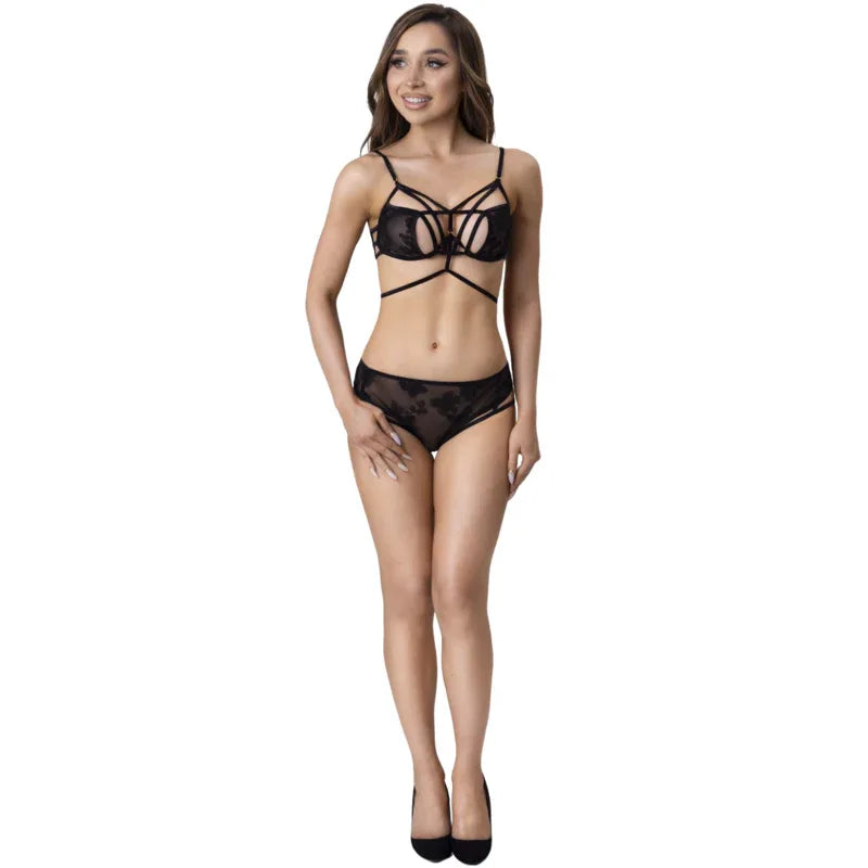 Livco Corsetti Fashion Eliana Lc 90688 Ensemble Soutien Gorge + Culotte L/XL