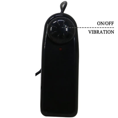 PRETTY LOVE - ARNÉS MARION UNIVERSAL BRIEFS CON DILDO VIBRADOR 19 CM MARRÓN