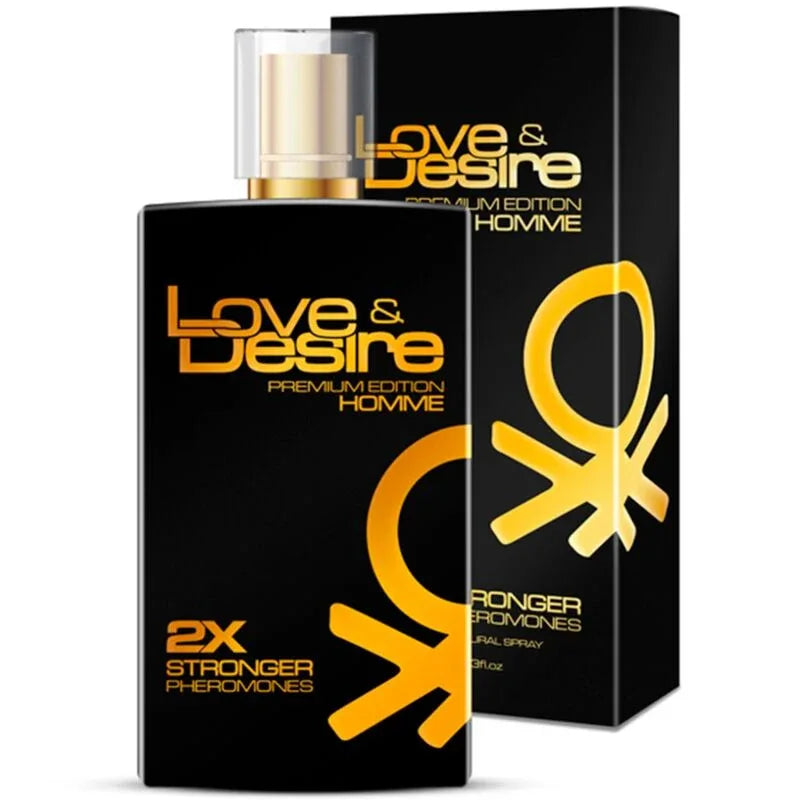 Euro1Sex – Phéromones de Parfum Love&desire Gold pour Lui 100 ml