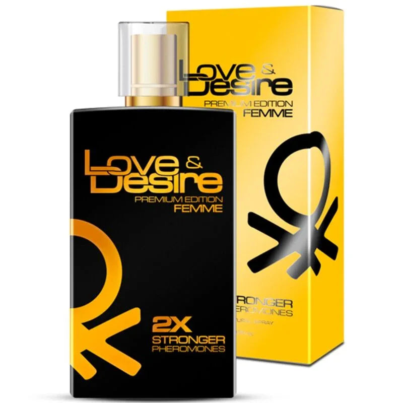 Euro1Sex – Phéromones de Parfum Love&desire Gold pour Elle 100 ml