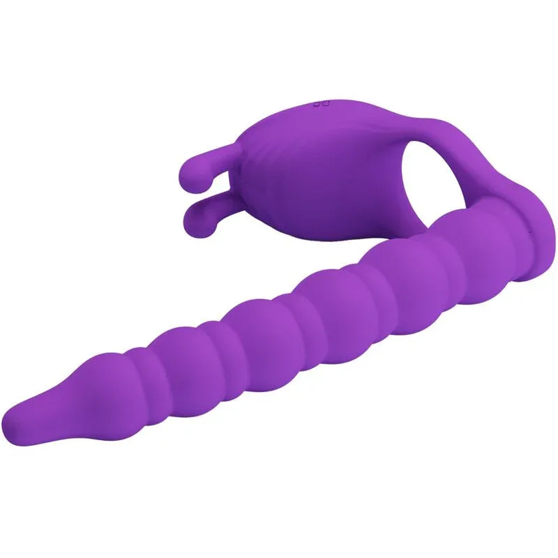 Pretty Love – Blackney Anneaux Pénis avec Plug Vibrateur