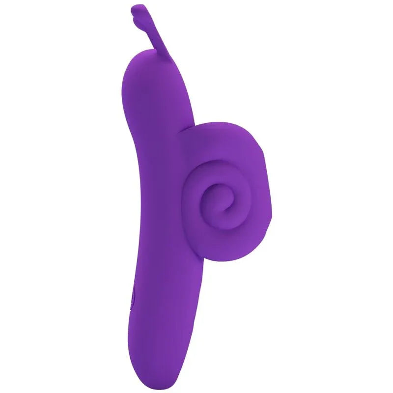 Pretty Love – Snail Puissant Stimulateur de Doigts Violet