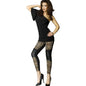 CHILIROSE - MALLAS CR 3390 NEGRO Y LEOPARDO S/M