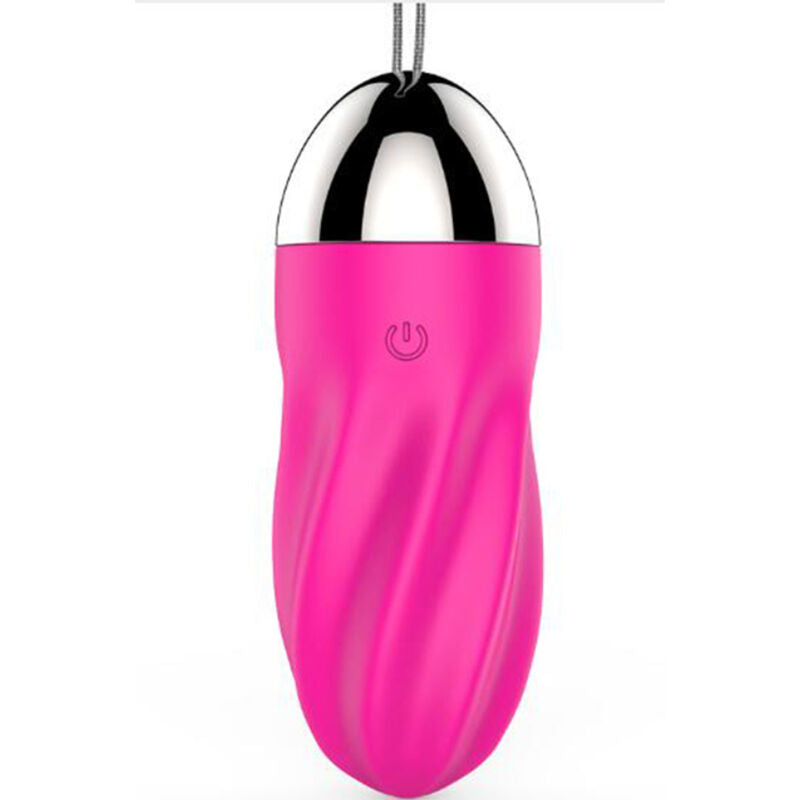 Vibrateur télécommande oeuf vibrant sweety spiral rose – Armony