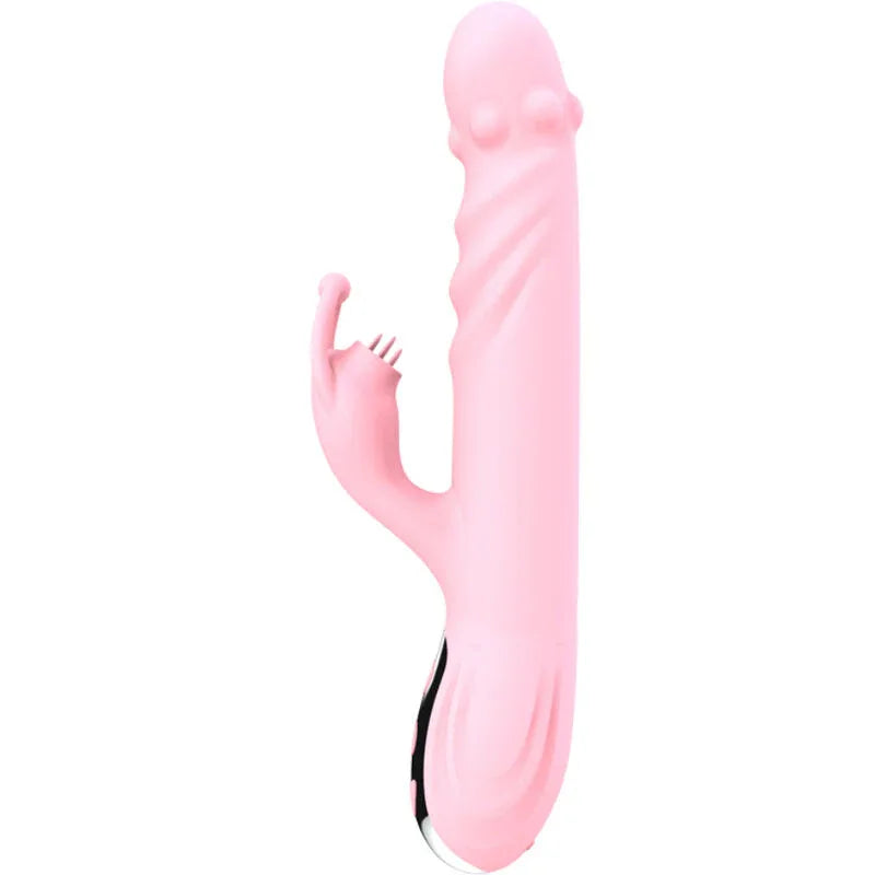 Armony – Vibrateur Entièrement Langue avec Effet Chaleur Rose Stimulant Langue