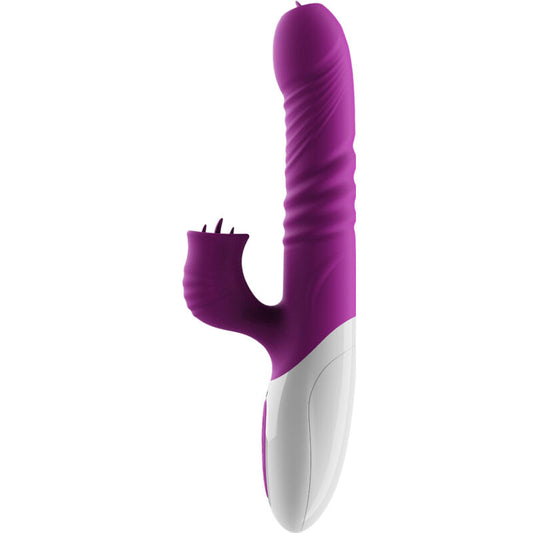 ARMONY - DOUBLE TONGUE VIBRATOR AND VIOLET HEAT EFFECT