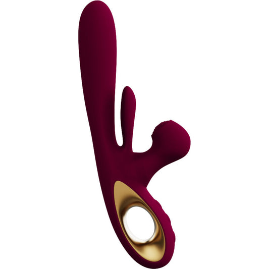 ARMONY - VIBRATEUR IMPACT SWING &amp; DOUBLE STIMULATEUR MODÈLE 1 BORDEAUX