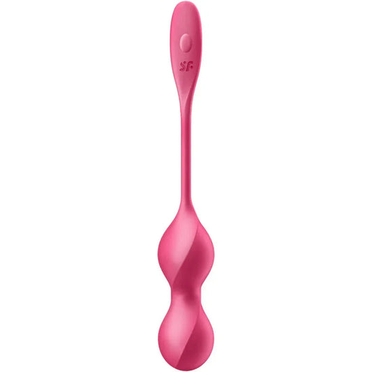 Satisfyer Love Birds 2 rose entier vu de face côté bouton