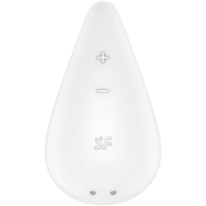 SATISFYER - VIBRATEUR DEW DROP LAY-ON BLEU