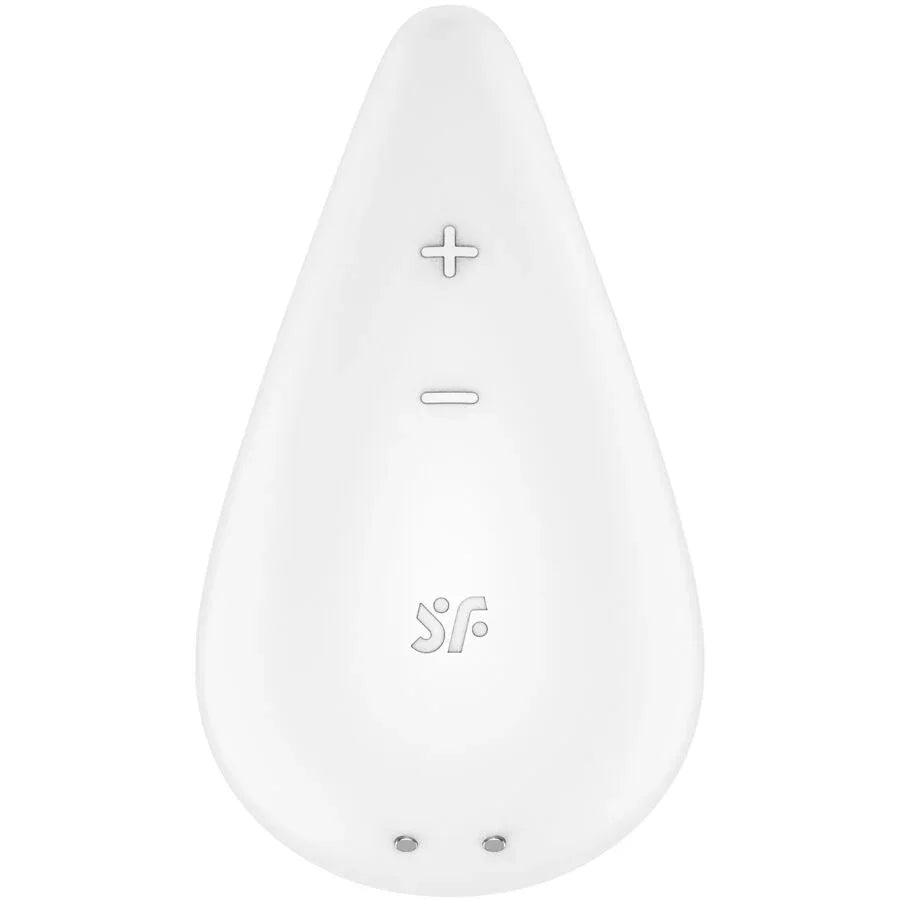 Satisfyer Vibrateur Dew Drop Lay On Bleu