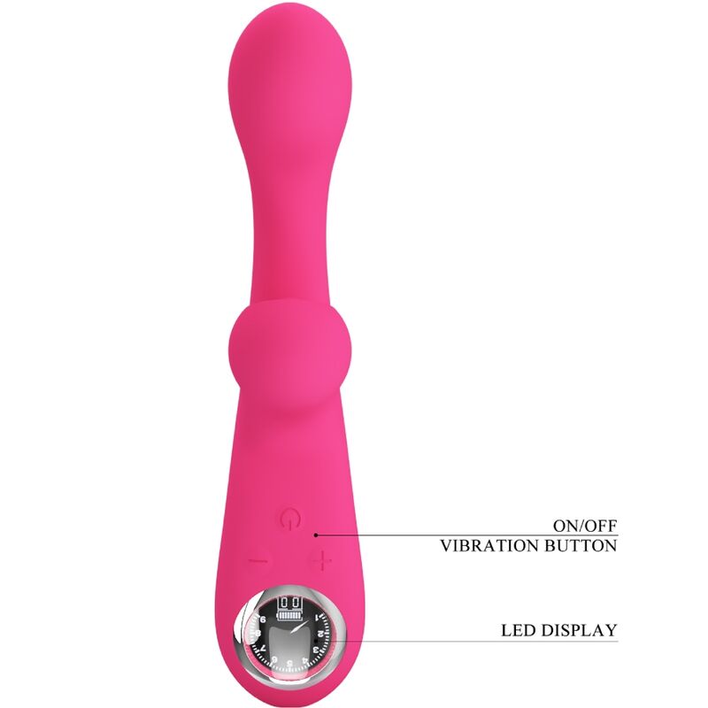 PRETTY LOVE - VIBRADOR ESTIMULADOR SKYLAR ROSA