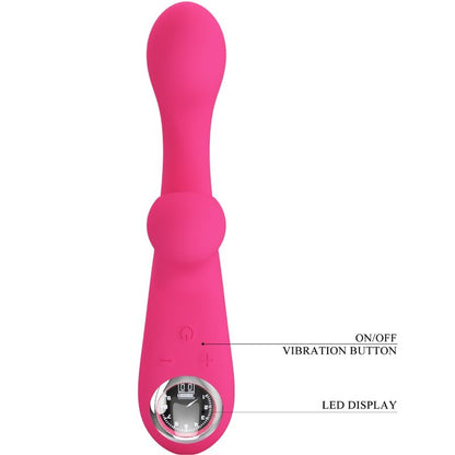 PRETTY LOVE - VIBRADOR ESTIMULADOR SKYLAR ROSA