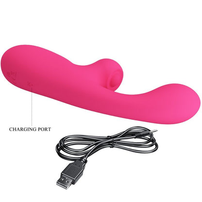 PRETTY LOVE - VIBRADOR ESTIMULADOR SKYLAR ROSA
