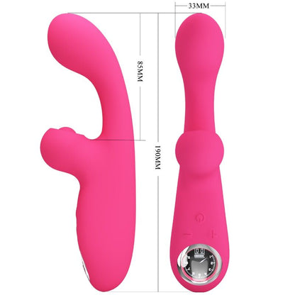 PRETTY LOVE - VIBRADOR ESTIMULADOR SKYLAR ROSA
