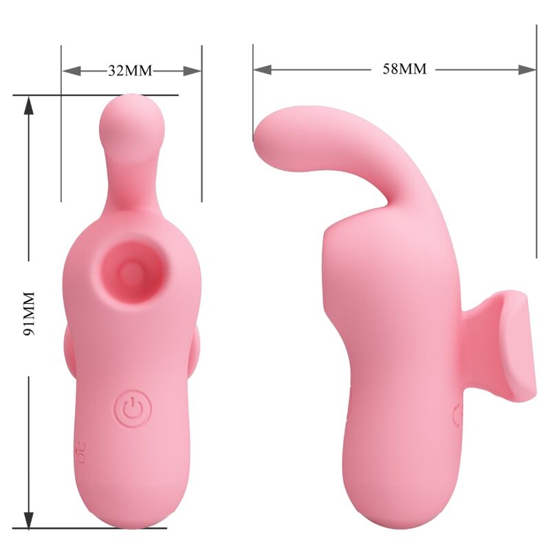 Mini jouets amusants par magic fairy vibrateur & succion – Pretty Love