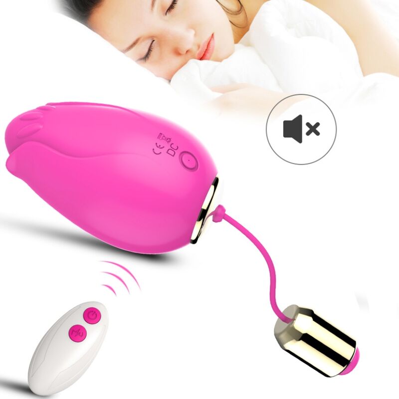 Vibrateur mandala egg télécommande g-spot fuchsia – Armony