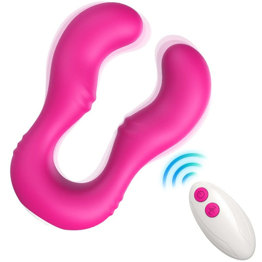 Vibrateur seraph double télécommande fuchsia – Armony