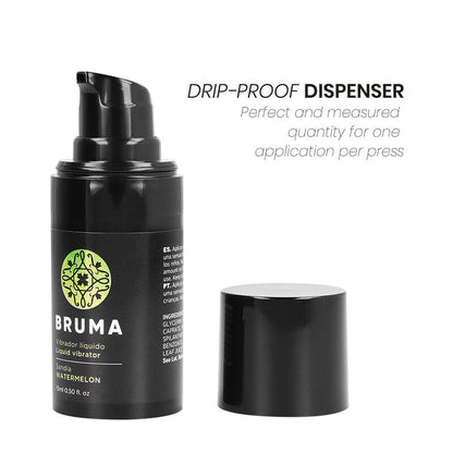 Vibrateur liquide ultra glissant pastèque 15 ml – Bruma