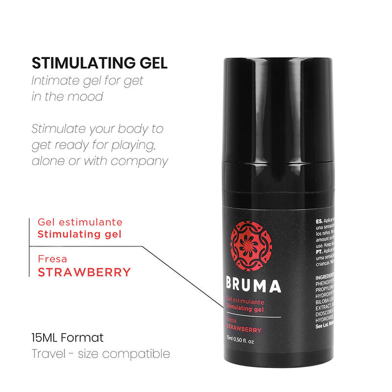 Baume intensifiant saveur fraise 15 ml – Bruma