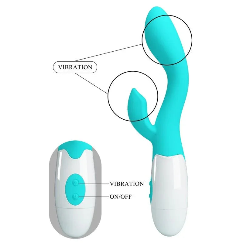 Pretty Love – Vibrateur Brighty G Spot Vert Aqua