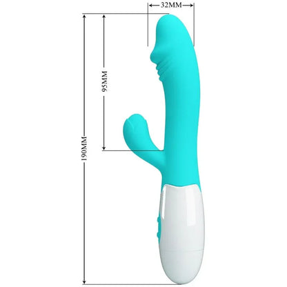 Pretty Love – Vibrateur Snappy G Spot Vert Aqua