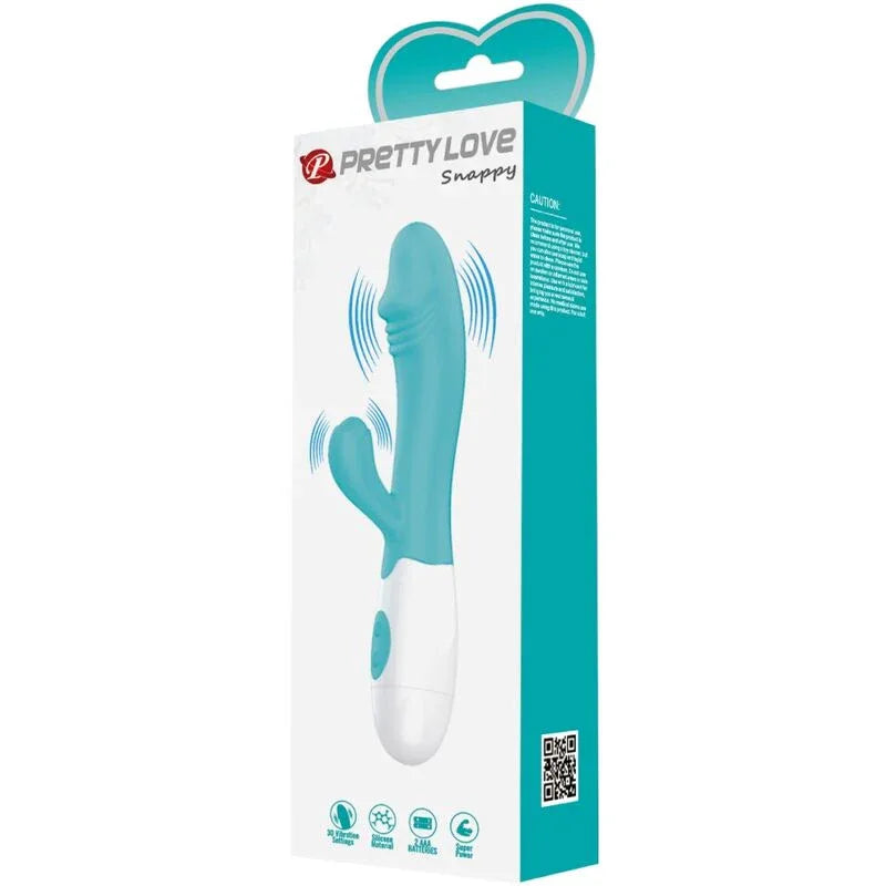 Pretty Love – Vibrateur Snappy G Spot Vert Aqua