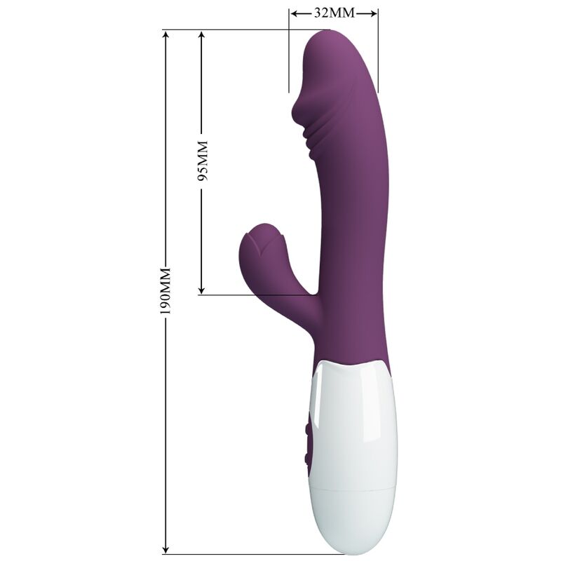 PRETTY LOVE - VIBRADOR VIOLETA PARA EL PUNTO G