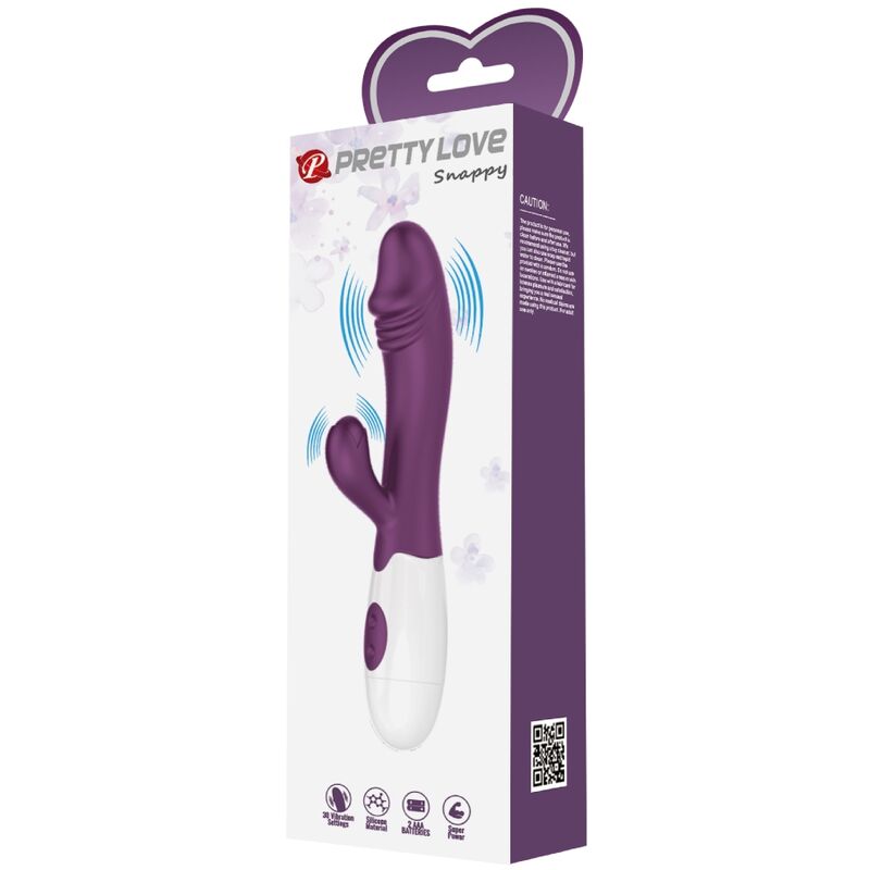 PRETTY LOVE - VIBRADOR VIOLETA PARA EL PUNTO G
