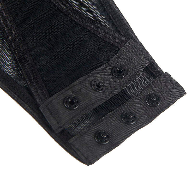 SUBBLIME - TEDDY CON LIGUERO DETALLE EN EL PECHO NEGRO L/XL