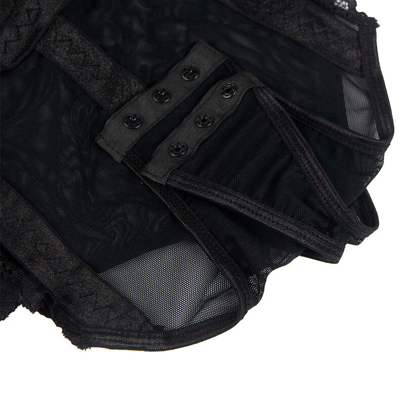 SUBBLIME - TEDDY CON LIGUERO DETALLE EN EL PECHO NEGRO L/XL
