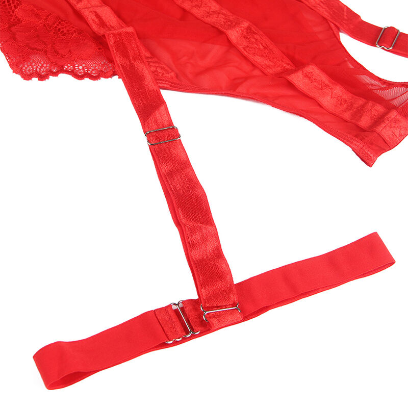 SUBBLIME - TEDDY CON LIGA DETALLE EN EL PECHO ROJO L/XL