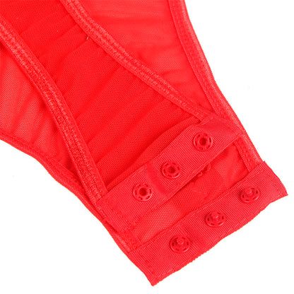 SUBBLIME - TEDDY CON LIGA DETALLE EN EL PECHO ROJO L/XL
