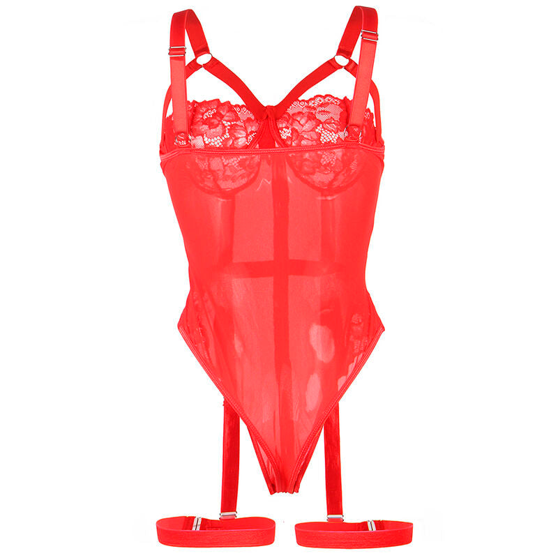 SUBBLIME - TEDDY CON LIGA DETALLE EN EL PECHO ROJO L/XL