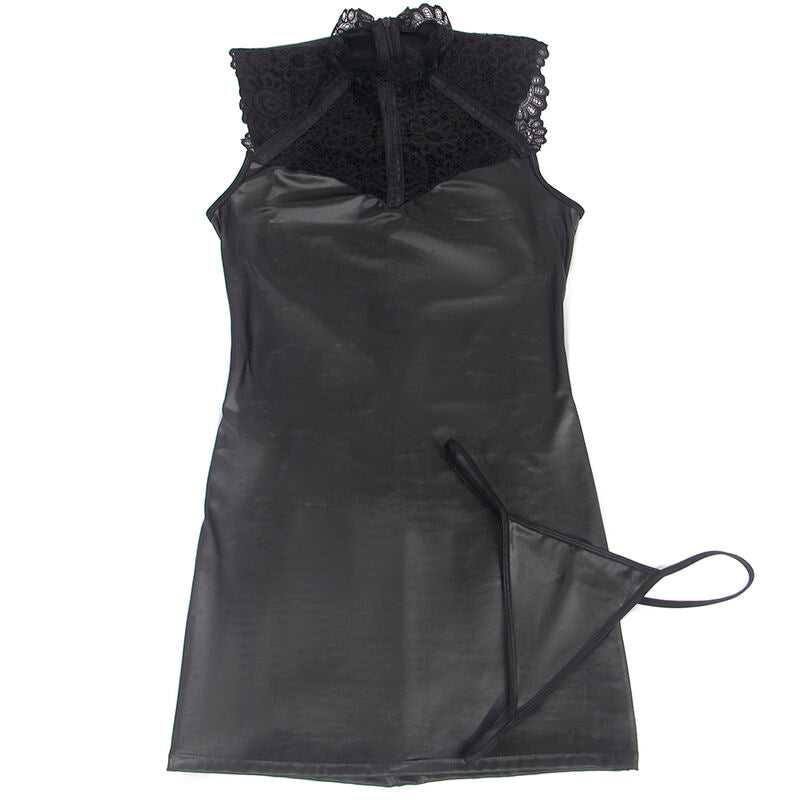 SUBBLIME - VESTIDO DE CUERO SEXY L/XL