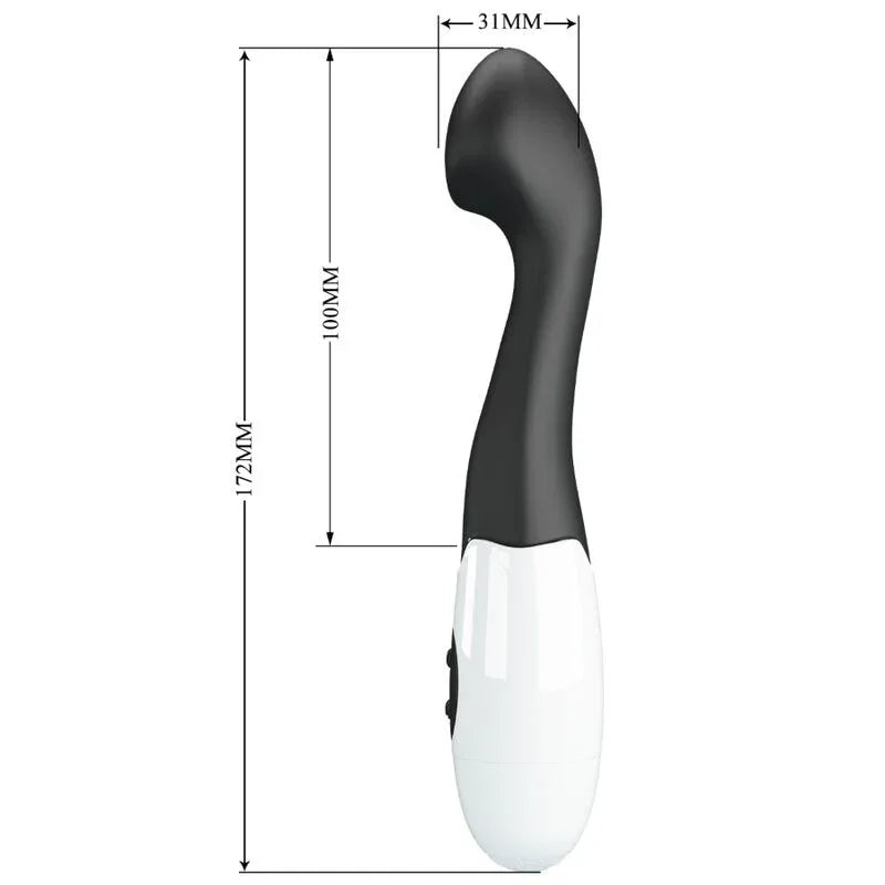 Pretty Love Charles Vibrateur Point G 30 Modes Noir