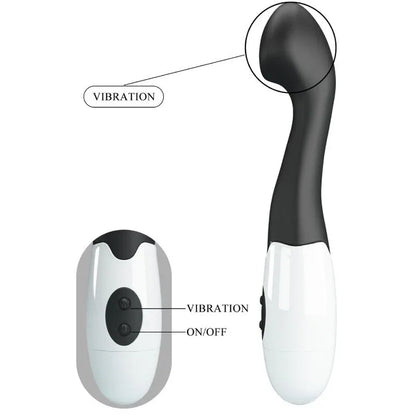 Pretty Love Charles Vibrateur Point G 30 Modes Noir