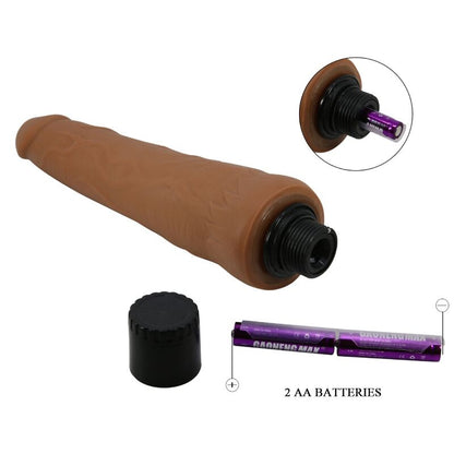 PRETTY LOVE - VIBRADOR REALISTA ALFREDO 21,5 CM -O- 4 CM