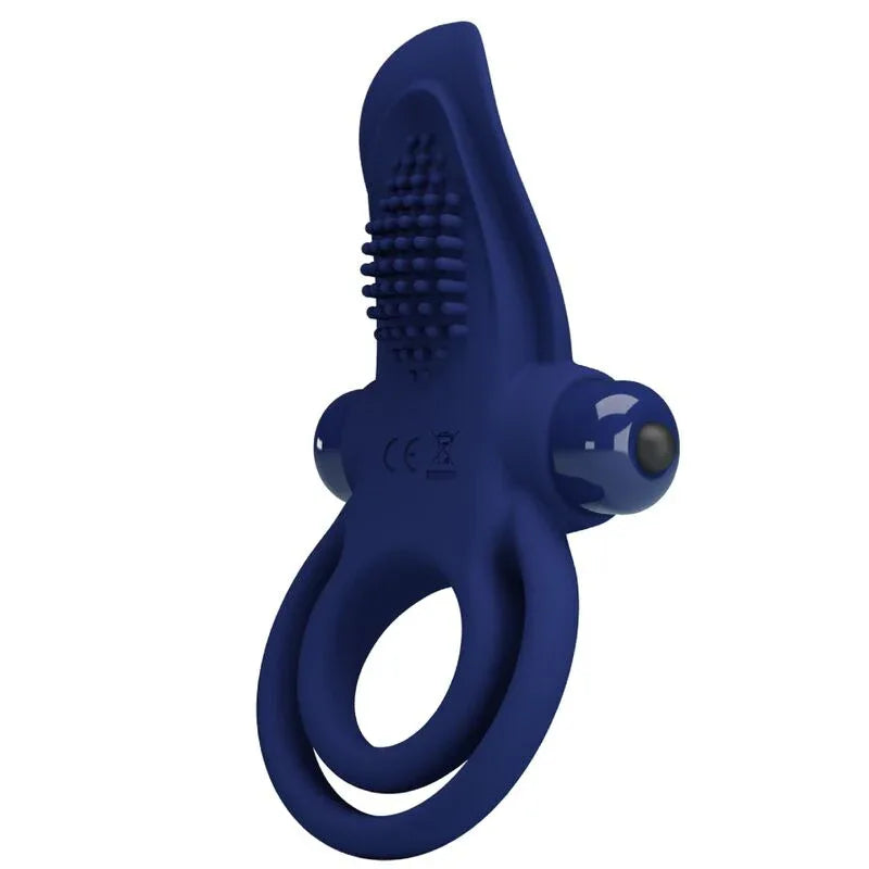 Pretty Love – Bronson Bague Double avec Vibration Bleu