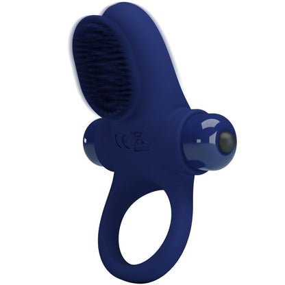 PRETTY LOVE - ANILLO VIBRADOR AZUL