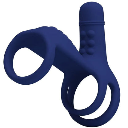 Pretty Love – Anneau Vibrant Elish avec Extension Bleu