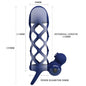 PRETTY LOVE - ANILLO VIBRADOR GIANN CON FUNDA DE SILICONA AZUL
