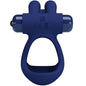 PRETTY LOVE - ANILLO VIBRADOR DOBLE FRANCISCO CONEJO AZUL
