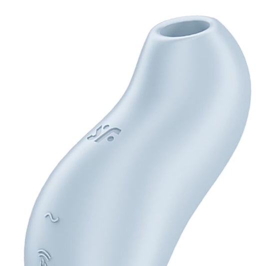 SATISFYER - POCKET PRO 1 CLITORIS STIMULATEUR BLEU CLAIR